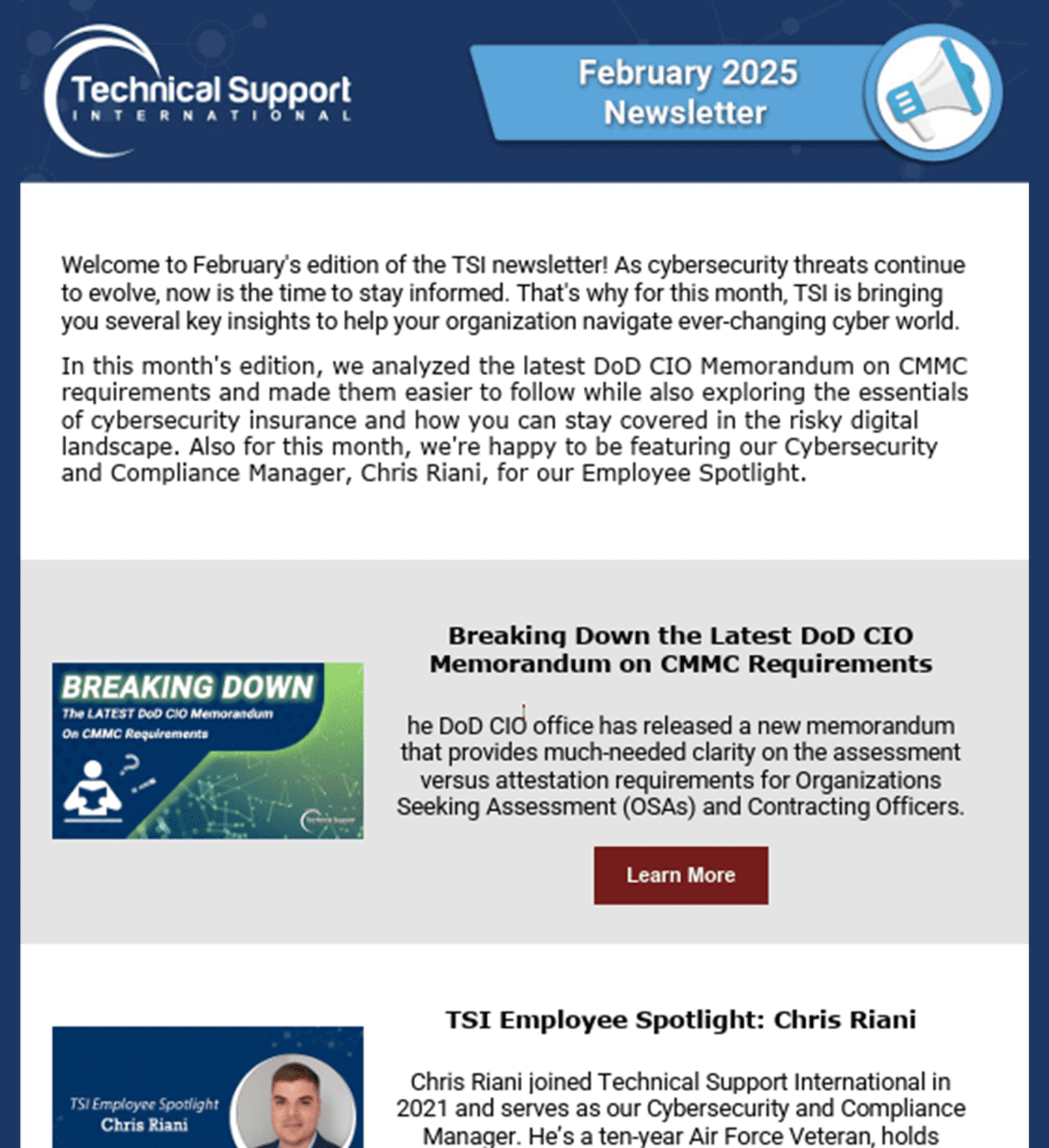 Feb 25 Newsletter Website