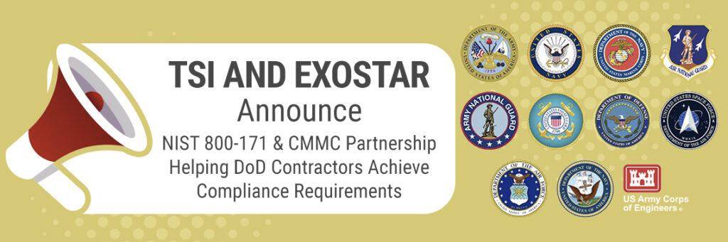 TSI and Exostar Partnership badge