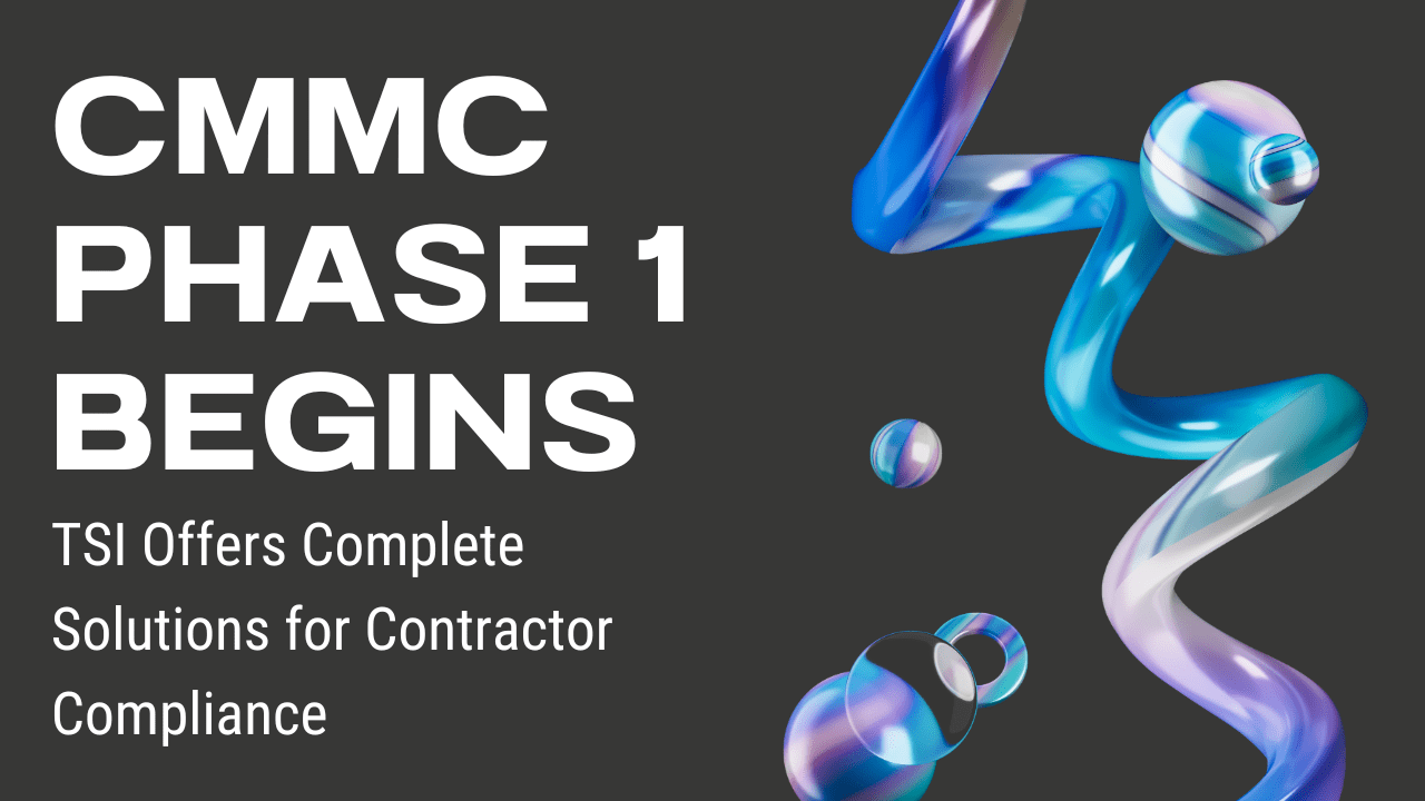 CMMC Phase 1 Begins