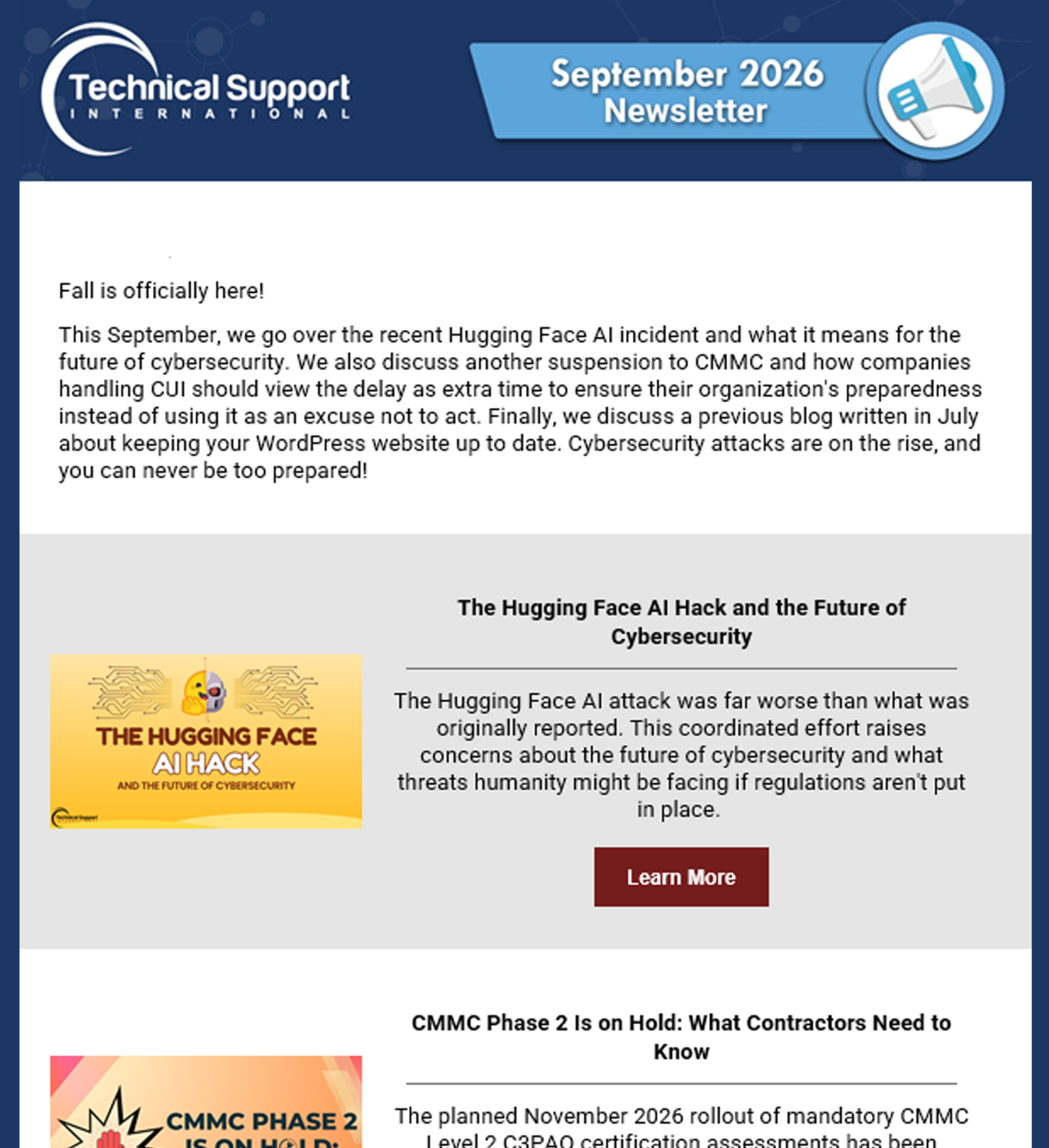 Sept 2026 Newsletter Website